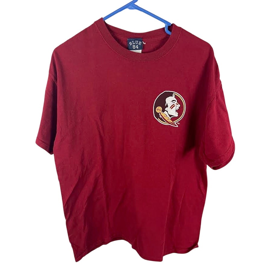 Mens Seminoles Parents Weekend Blue 84 Brand Red Excellent Condition C22